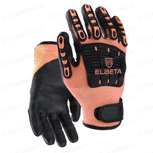 Various types of anti cutting gloves